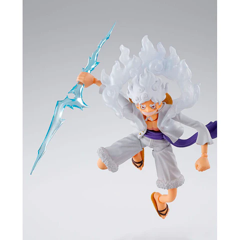 One Piece Gear 5 Monkey D Luffy S.H. figuarts figure 15,5cm