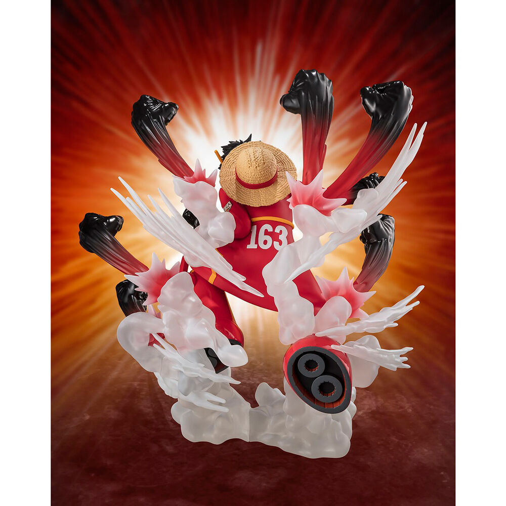 One Piece Monkey D Luffy Gum Gum Hawk Gatling Extra Battle S.H. Figuarts Zero figure 15cm 3