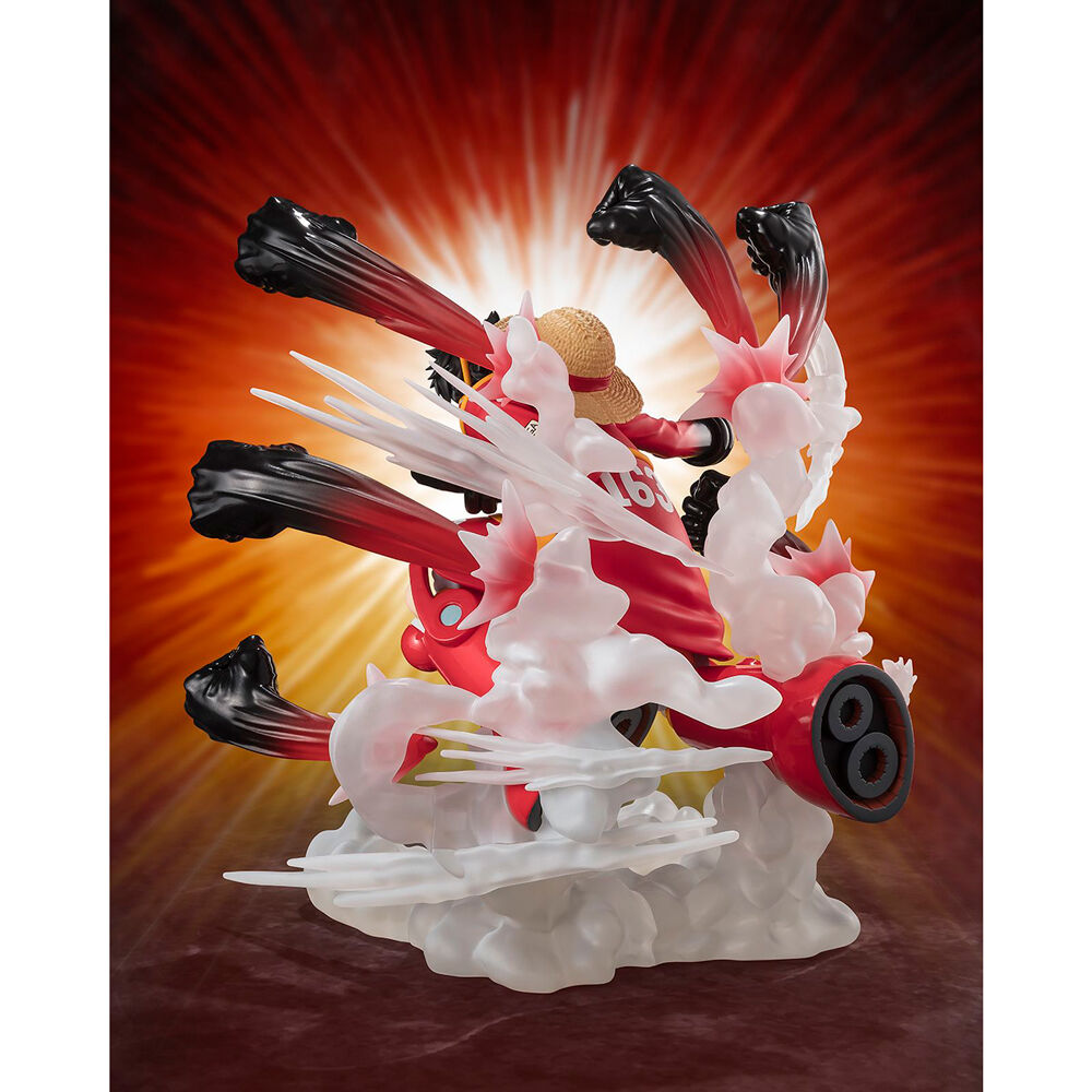 One Piece Monkey D Luffy Gum Gum Hawk Gatling Extra Battle S.H. Figuarts Zero figure 15cm 4