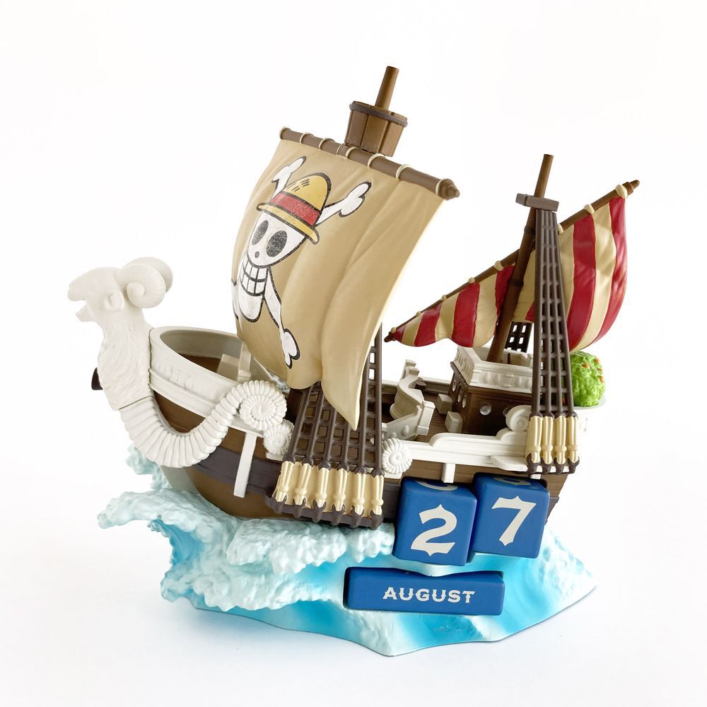 One Piece Going Merry 3D perpetual calendar 1