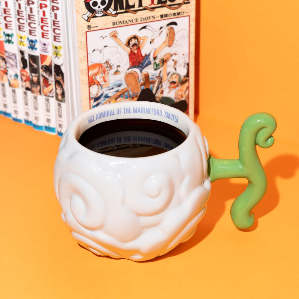 One Piece Smoke-Smoke Fruit 3D mug 4