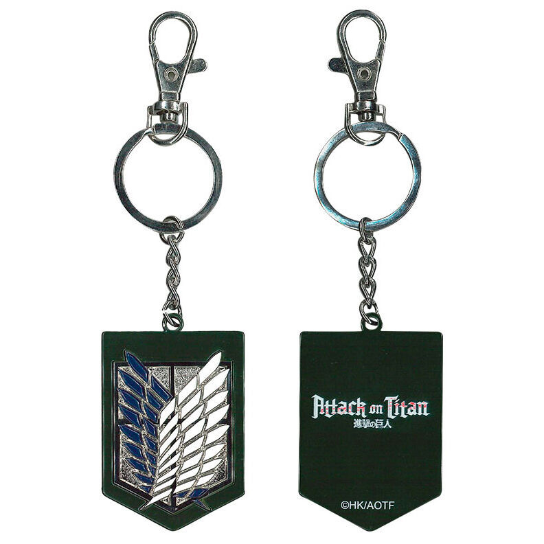 Attack On Titan logo keychain 1