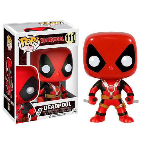 POP figure Marvel Deadpool swords