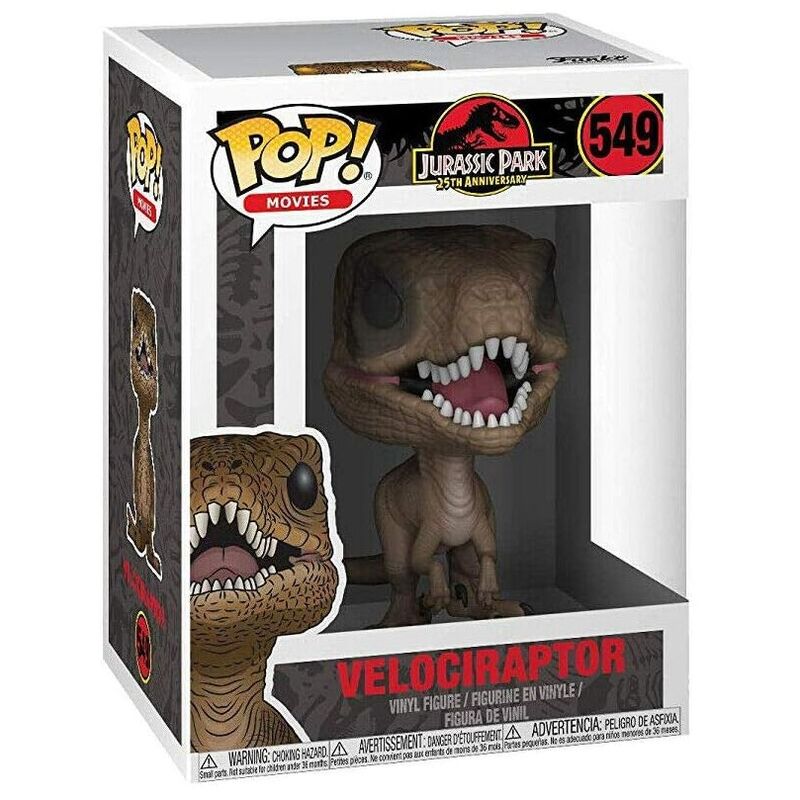 POP figure Jurassic Park Velociraptor 2