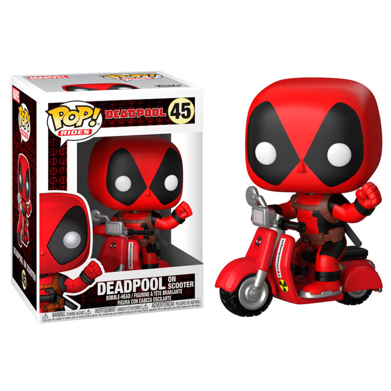 POP figure Marvel Deadpool & Scooter 2