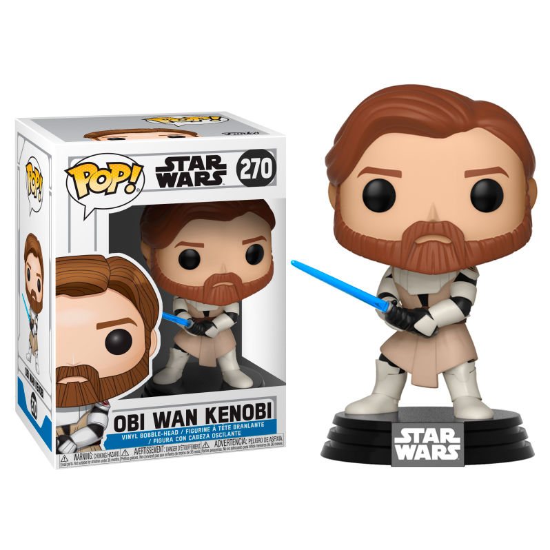 POP figure Star Wars Clone Wars Obi Wan Kenobi 1