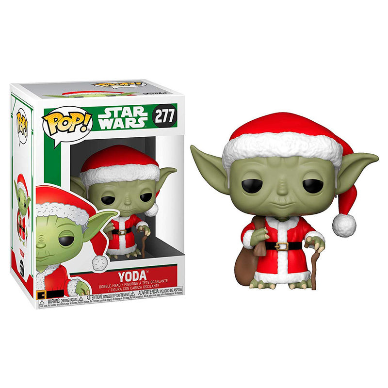 POP figure Star Wars Holiday Santa Yoda 2