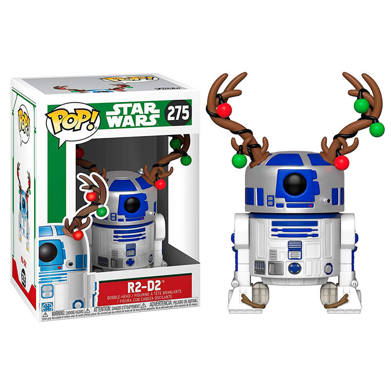 POP figure Star Wars Holiday R2-D2 with Antlers 2