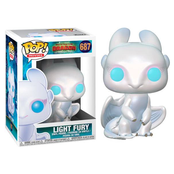 POP figure How to Train your Dragon 3 Light Fury 1