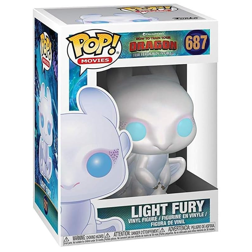 POP figure How to Train your Dragon 3 Light Fury 3