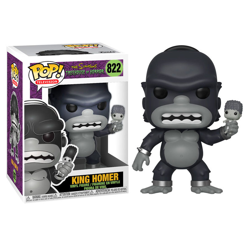 POP figure Simpsons King Homer 1