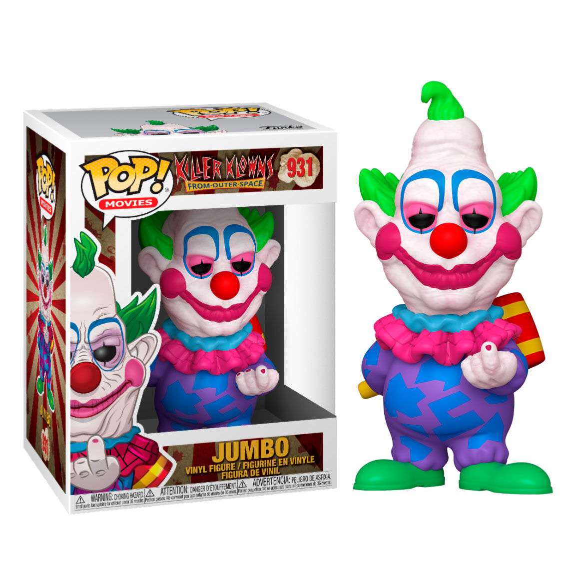 POP figure Killer Klowns From Outer Space Jumbo 1