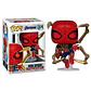 POP figure Marvel Avengers Endgame Iron Spider with Nano Gauntlet - Thumbnail 1