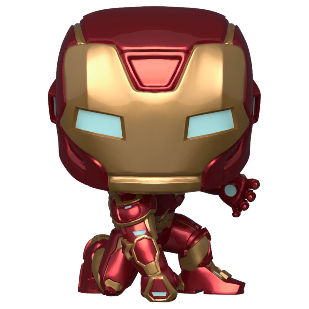POP figure Marvel Avengers Game Iron Man Stark Tech Suit 3