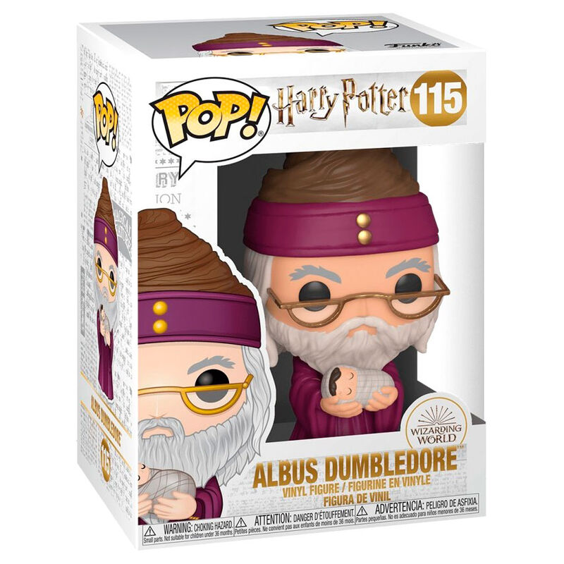POP figure Harry Potter Dumbledore with Baby Harry 2