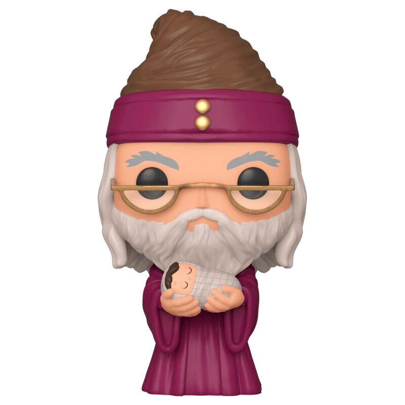POP figure Harry Potter Dumbledore with Baby Harry 3