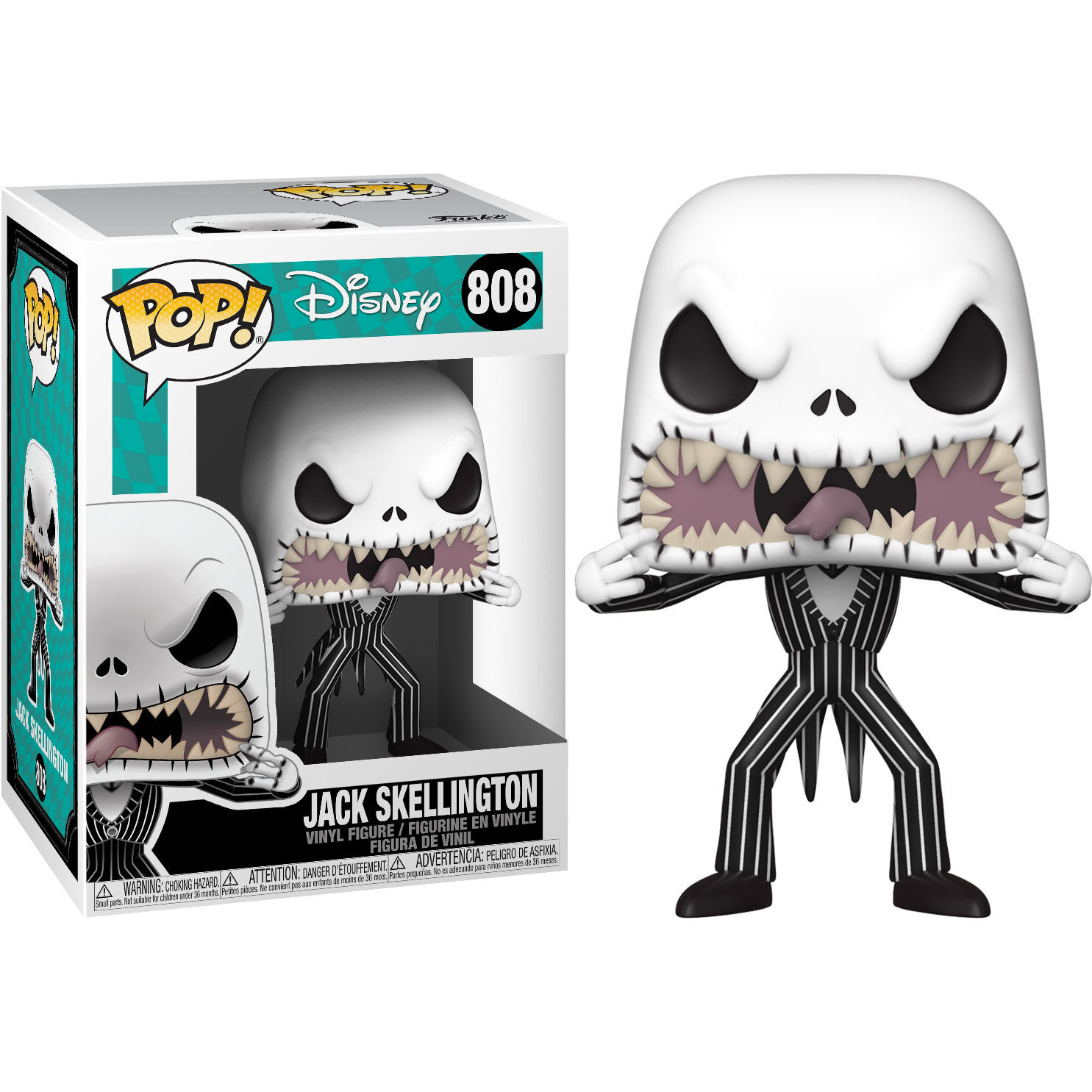 POP figure Disney Nightmare Before Christmas Jack Scary Face 1
