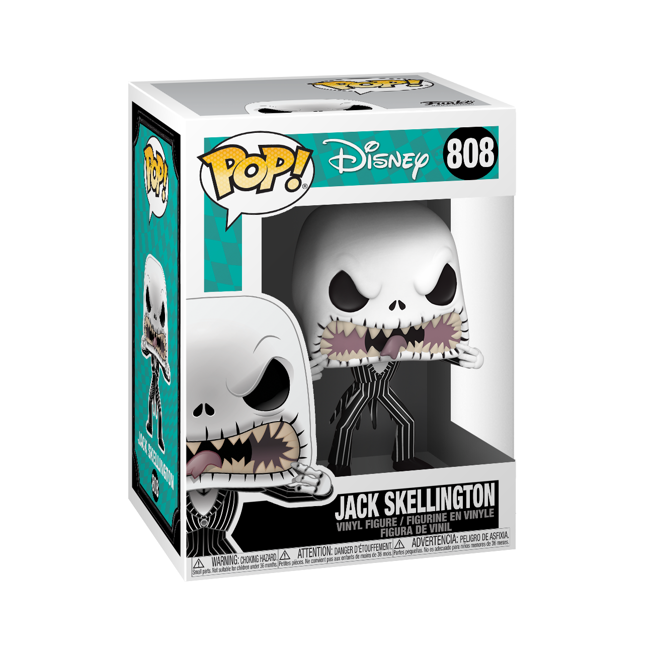 POP figure Disney Nightmare Before Christmas Jack Scary Face 3