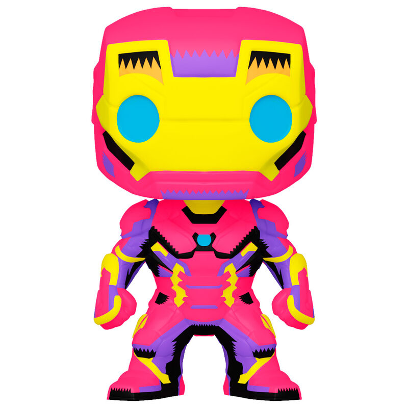 POP figure Marvel Iron Man Black Light Exclusive 1