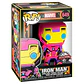 POP figure Marvel Iron Man Black Light Exclusive - Thumbnail 2