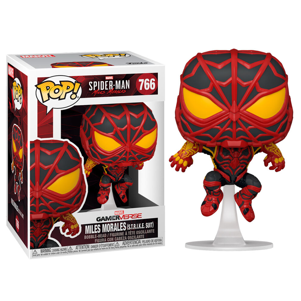 POP figure Marvel Spiderman Miles Morales S.T.R.I.K.E. Suit 1