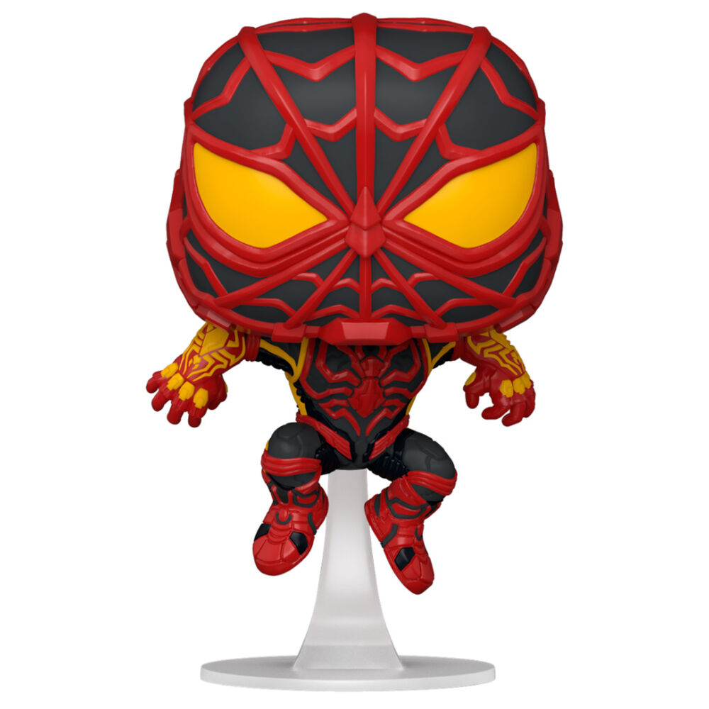 POP figure Marvel Spiderman Miles Morales S.T.R.I.K.E. Suit 3