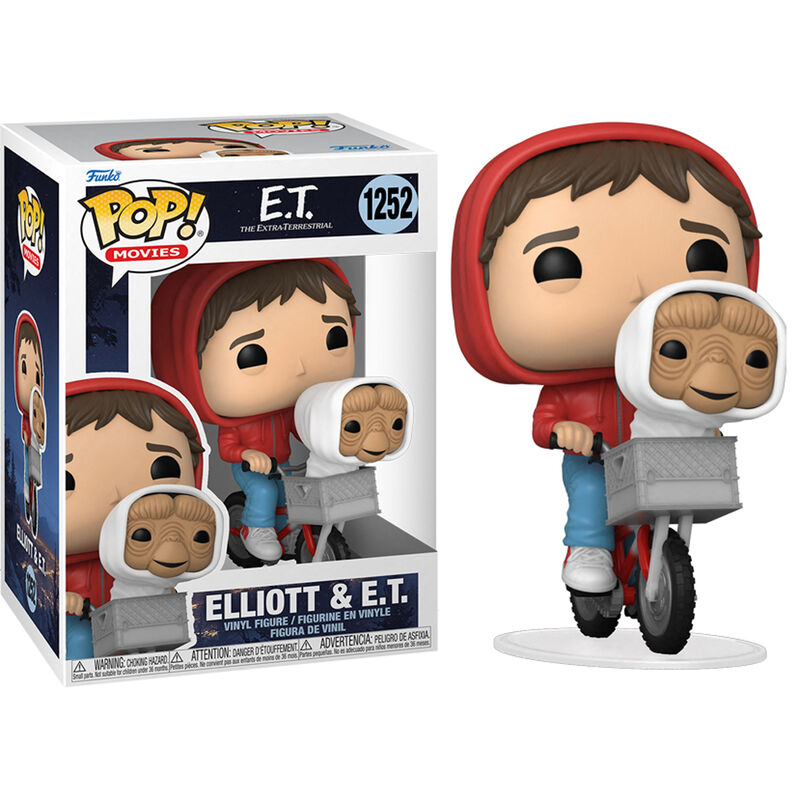 POP figure E.T. The Extra-Terrestrial 40th Elliott & E.T 1
