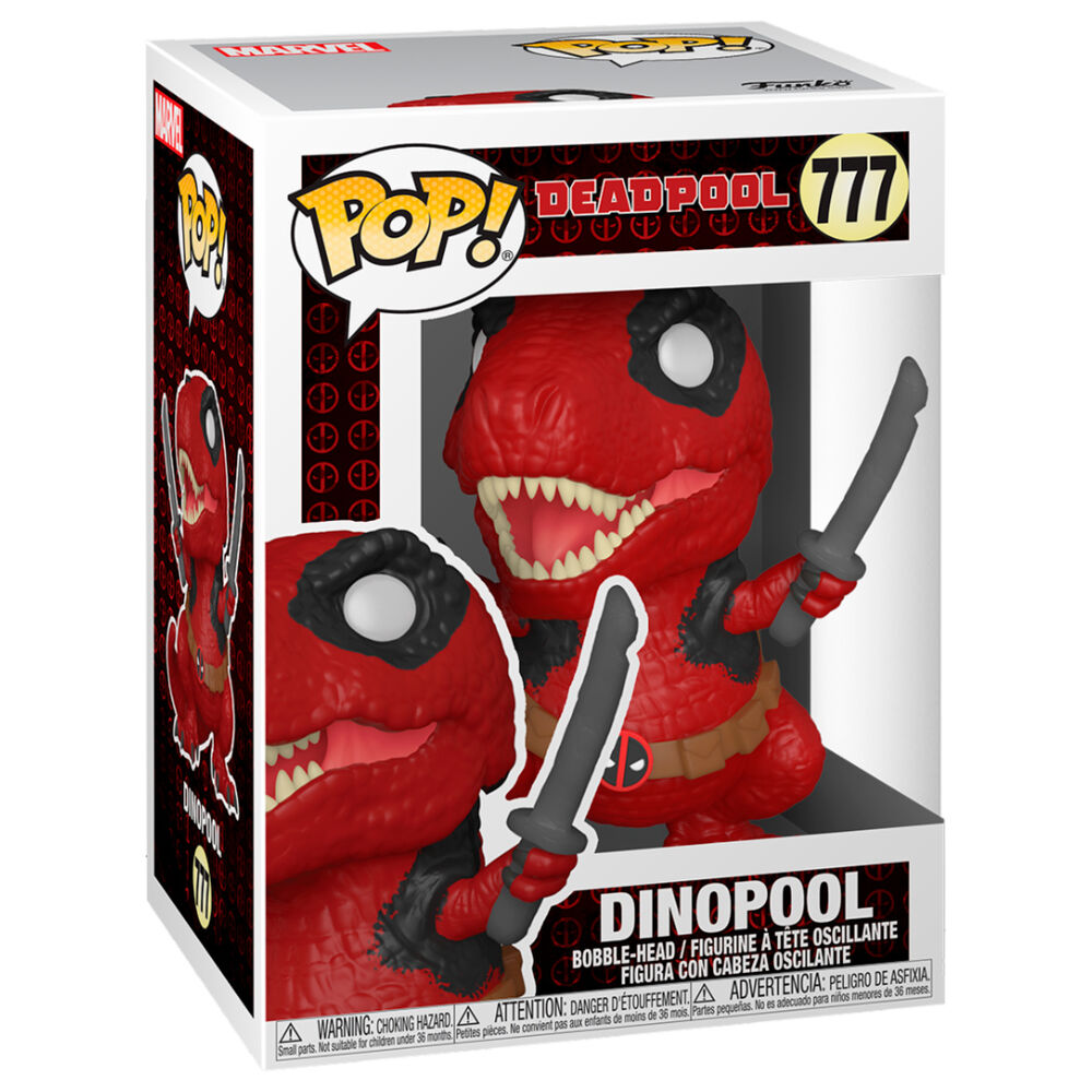 POP figure Marvel Deadpool 30th Dinopool 3