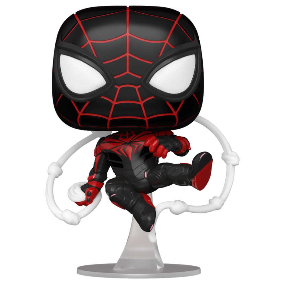 POP figure Marvel Spiderman Miles Morales Advanced Tech Suit 3