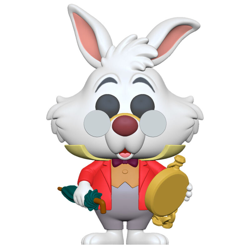 POP figure Disney Alice in Wonderland 70th White Rabbit with Watch 1