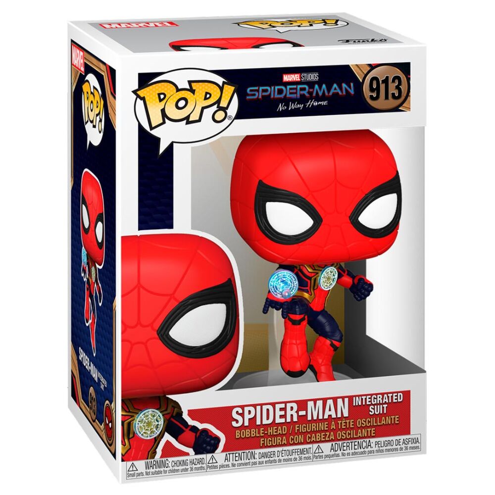 POP figure Marvel Spiderman No Way Home Spiderman Integrated Suit 2