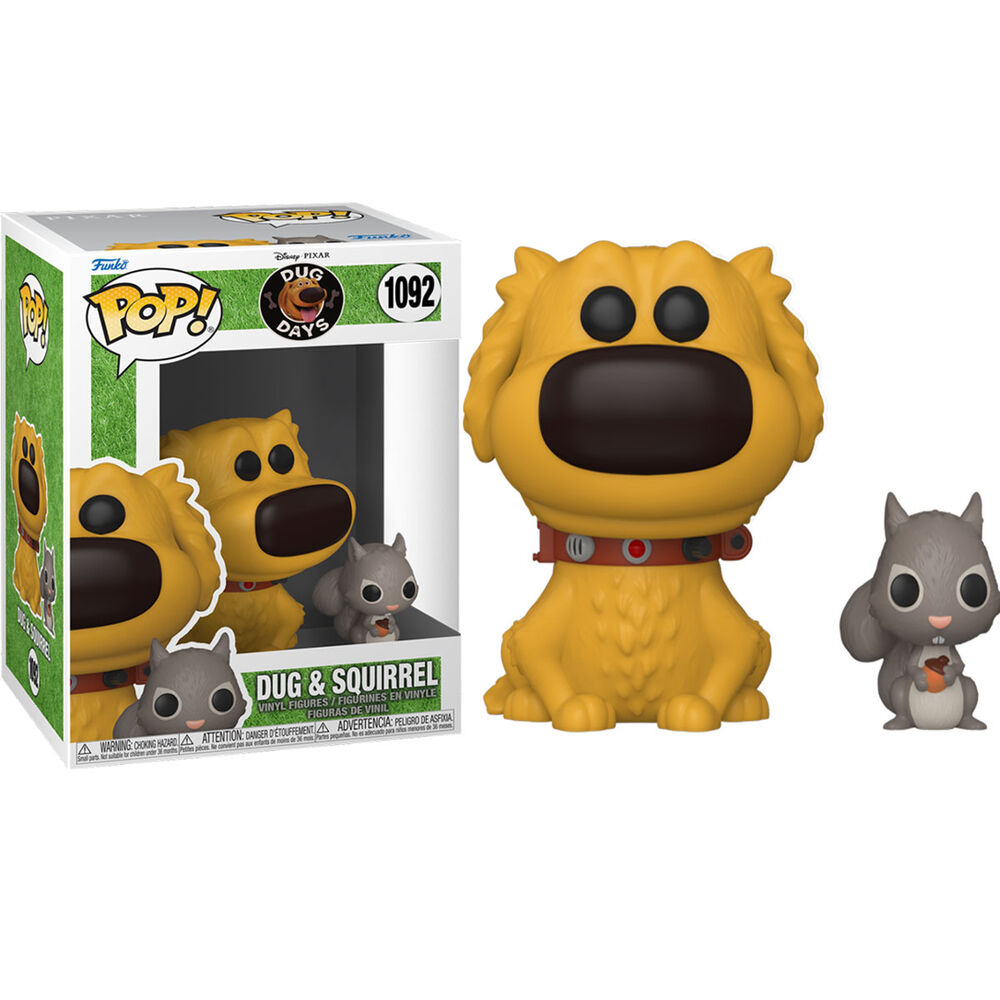 POP figure Dug Days Dug with Squirrel 1