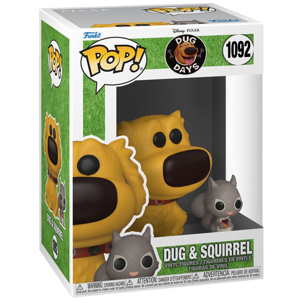 POP figure Dug Days Dug with Squirrel 3