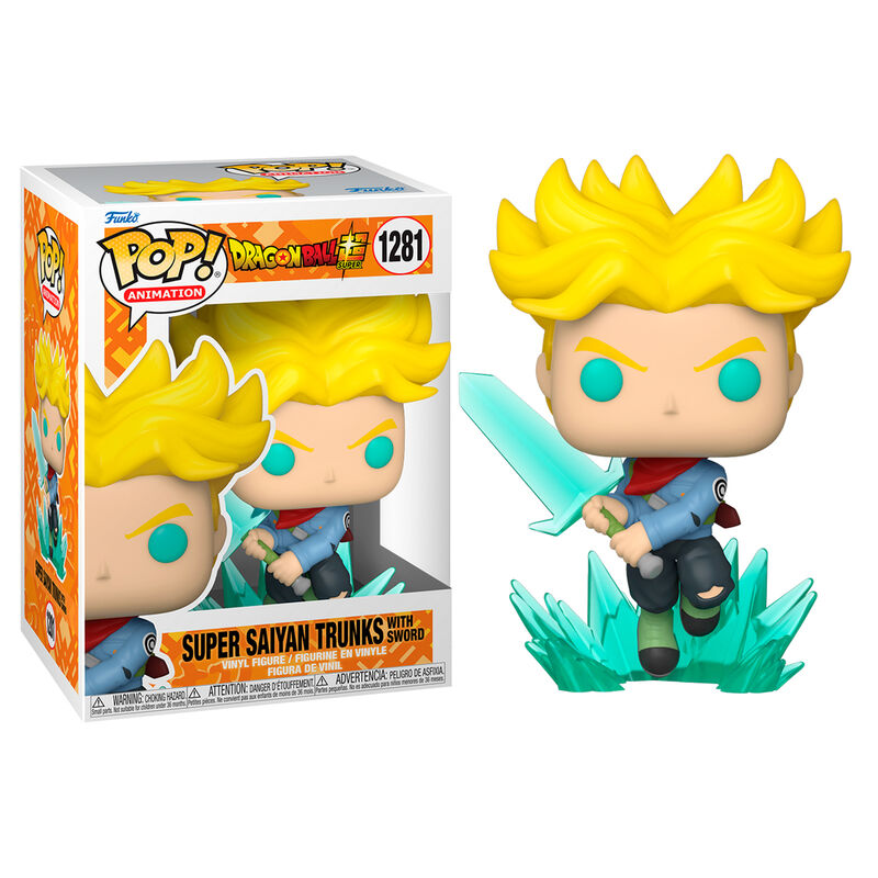 POP figure Dragon Ball Super Super Saiyan Trunks with Sword 3
