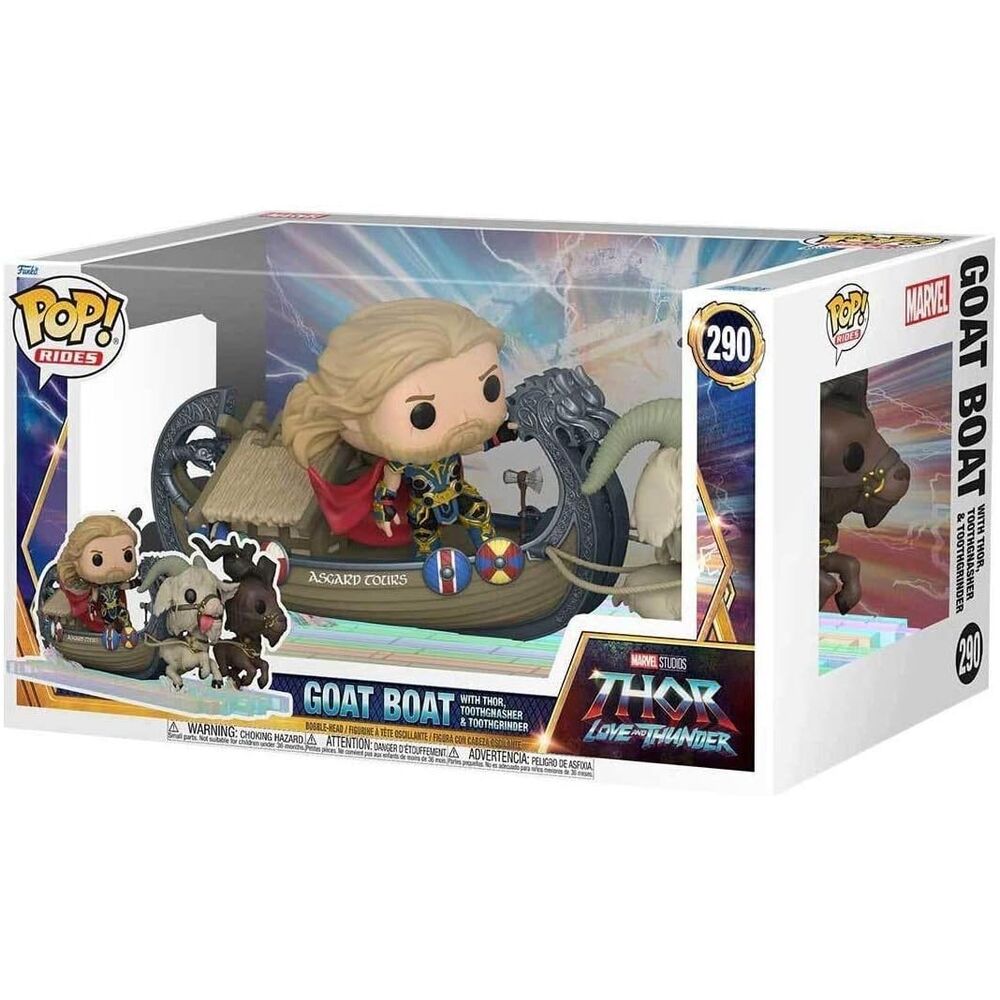 POP figure Marvel Thor Love and Thunder Thor Goat Boat 2