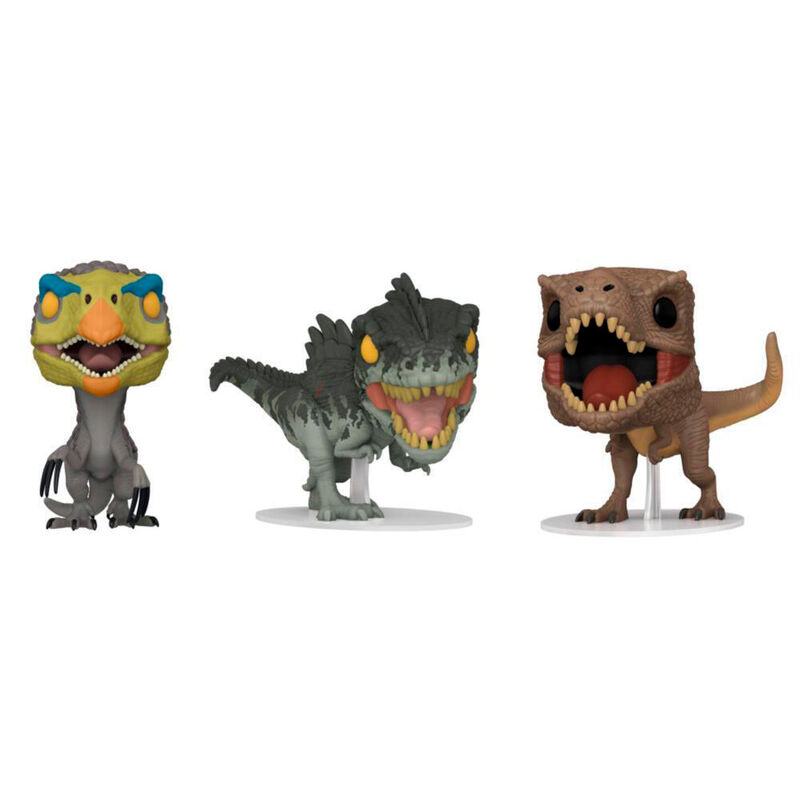 POP pack 3 figures Jurassic World 2
