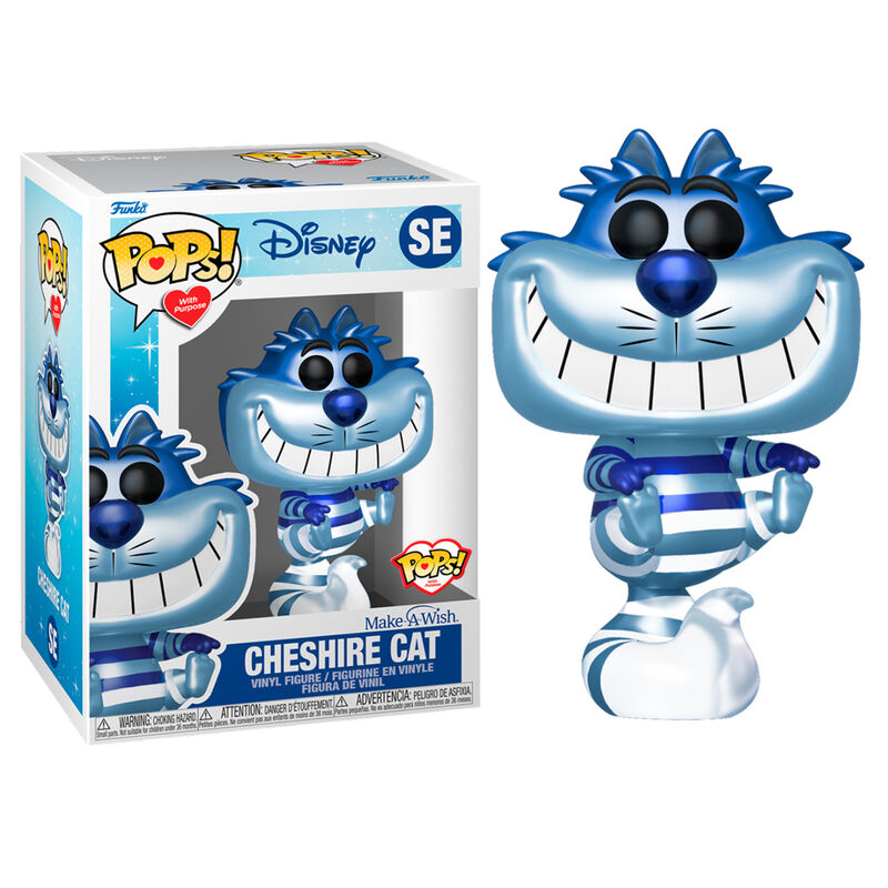POP figure Disney Make a Wish Cheshire Cat Metallic 1
