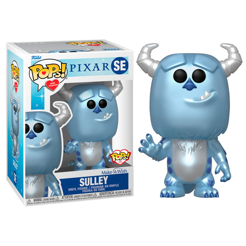 POP figure Disney Make a Wish Sulley Metallic 1