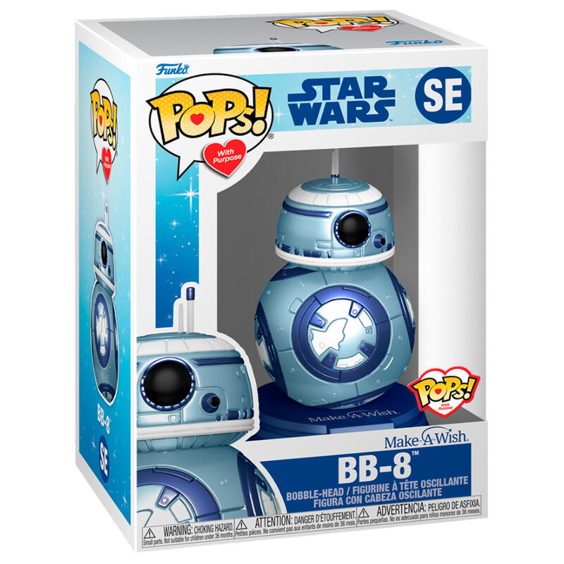 POP figure Star Wars Make a Wish BB-8 Metallic 2