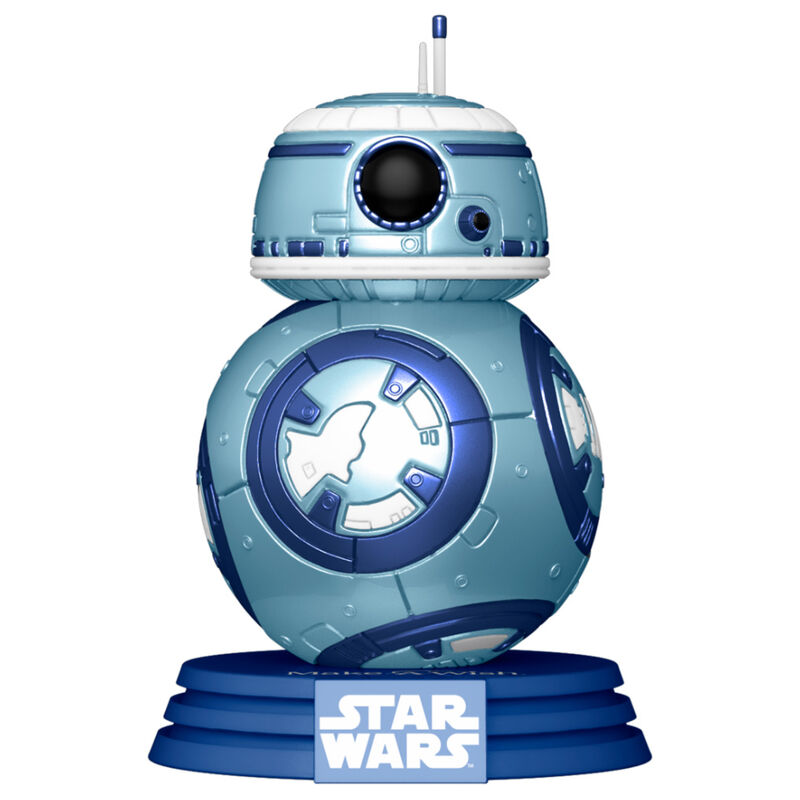 POP figure Star Wars Make a Wish BB-8 Metallic 3