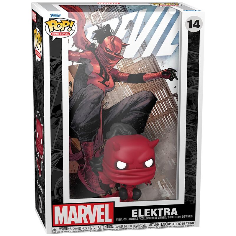 POP figure Comic Cover Marvel Daredevil Elektra 3