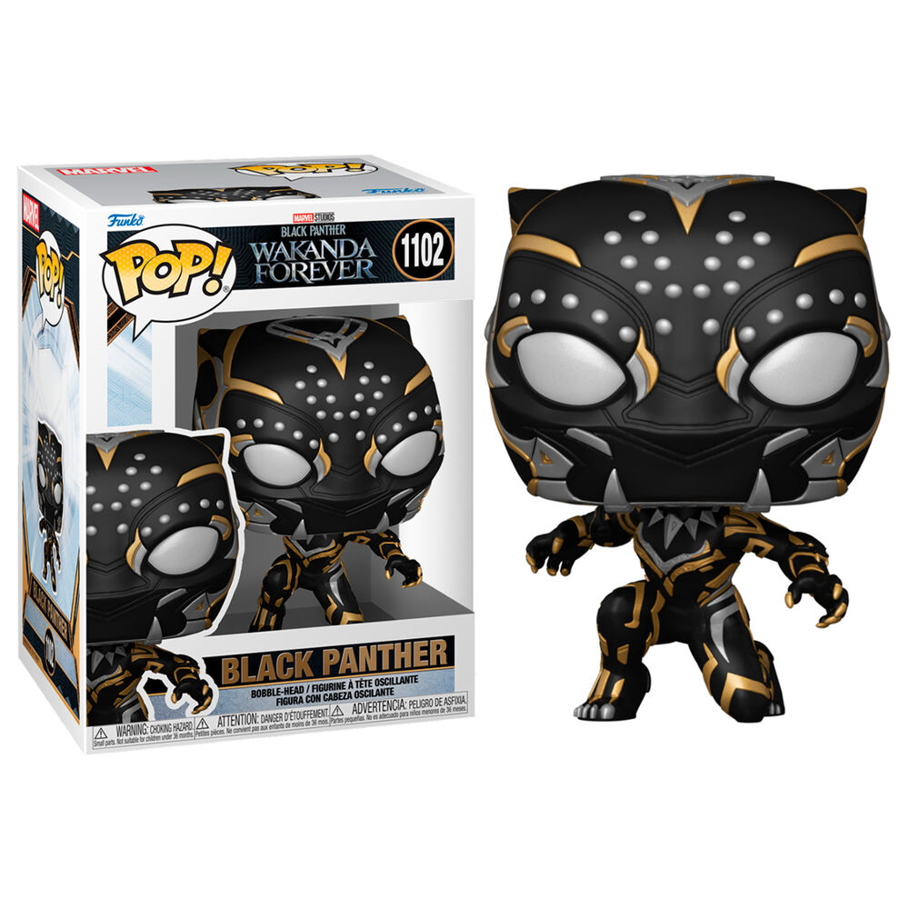 POP figure Marvel Black Panther Wakanda Forever Black Panther 2