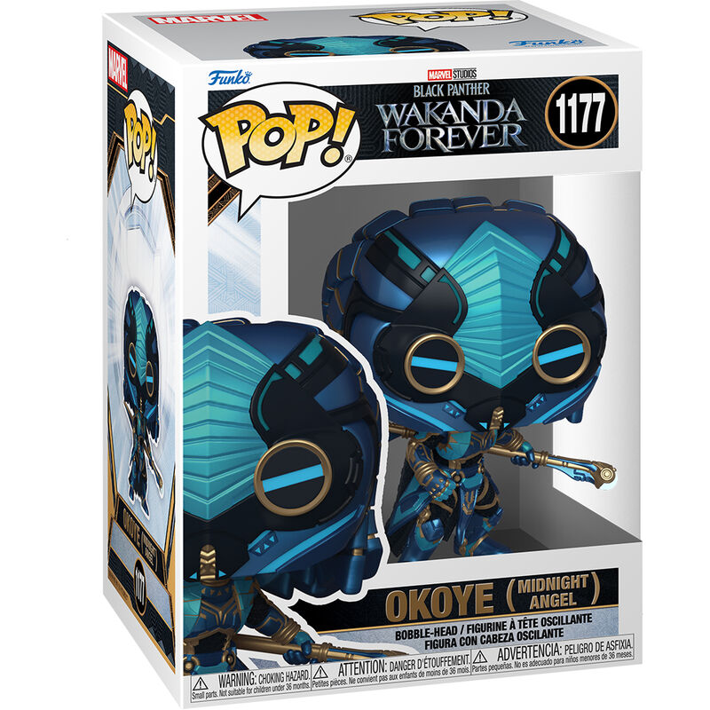 POP figure Marvel Black Panther Wakanda Okoye 1