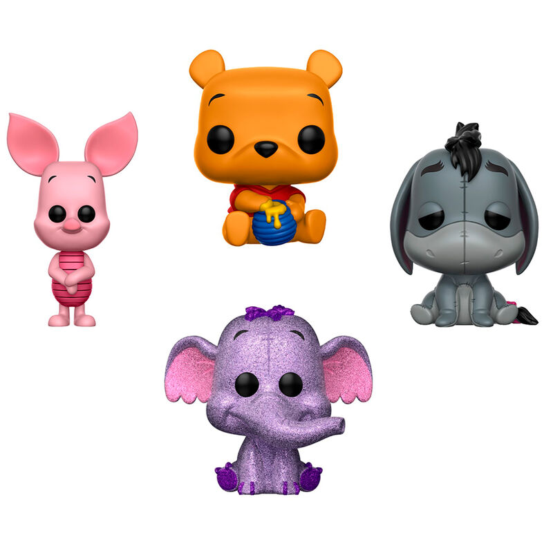 POP pack 4 figures Disney Winnie the Pooh Exclusive 2