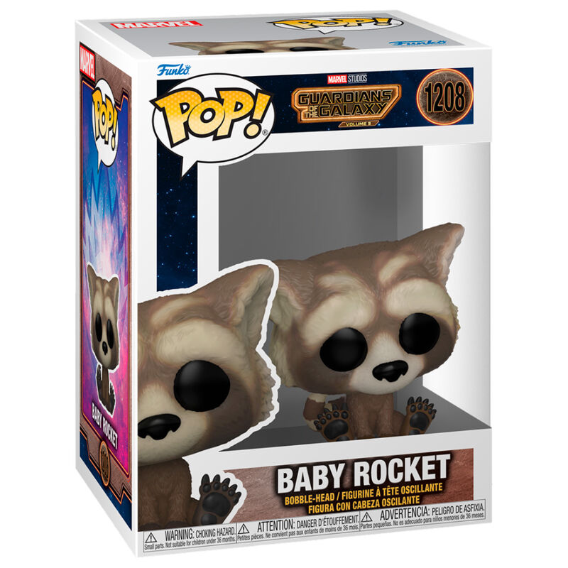 POP figure Marvel Guardians of the Galaxy 3 Baby Rocket 1