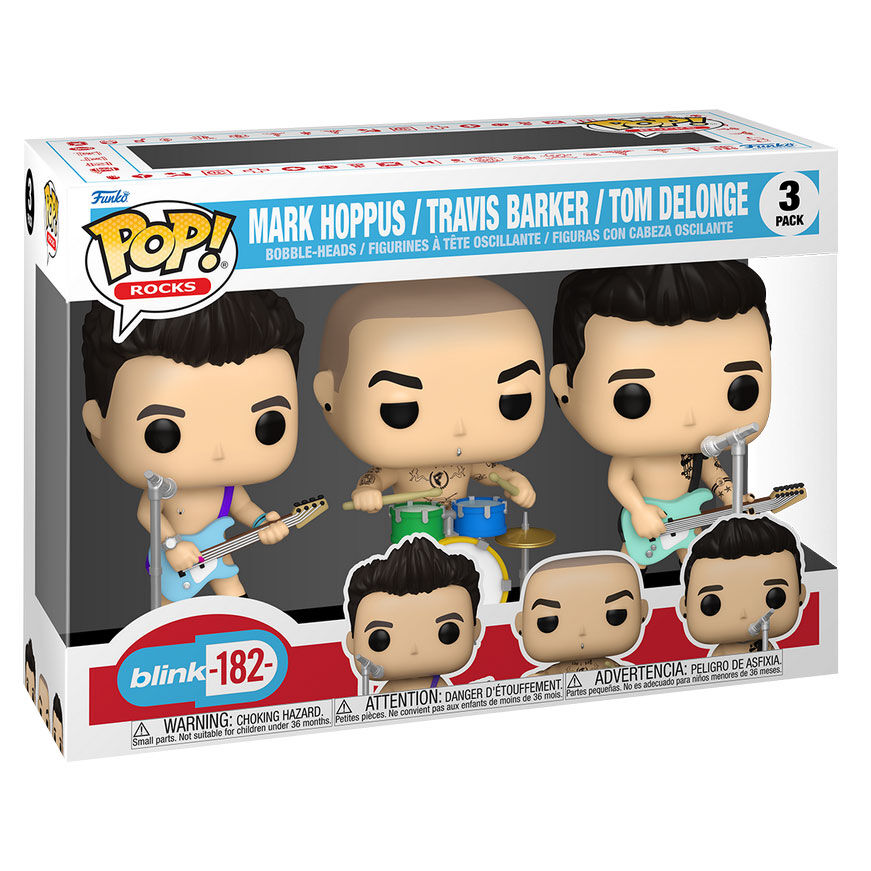 POP pack 3 figures Rocks Blink 182 3
