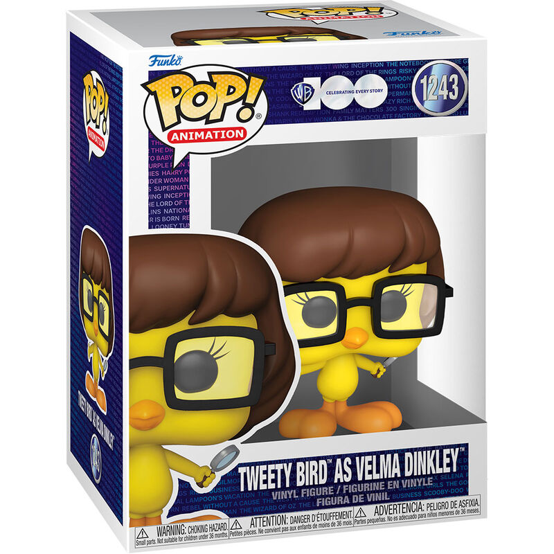 POP figure Looney Tunes Tweety Bird as Velma Dinkley 1
