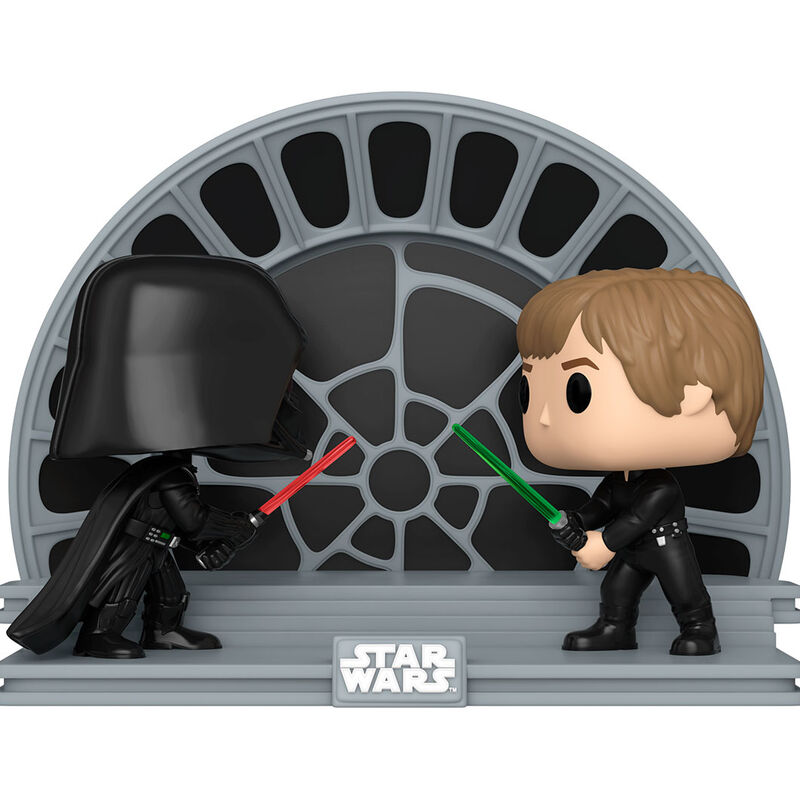 POP figure Star Wars 40th Darth Vader VS Luke Skywalker 2
