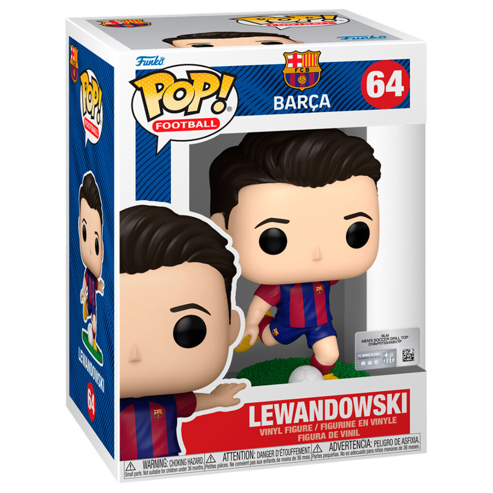 POP figure F.C. Barcelona Lewandowski 2