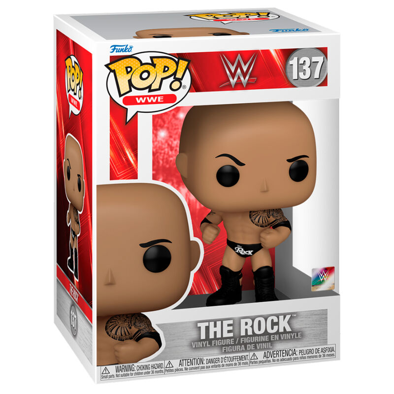 POP figure WWE The Rock 1